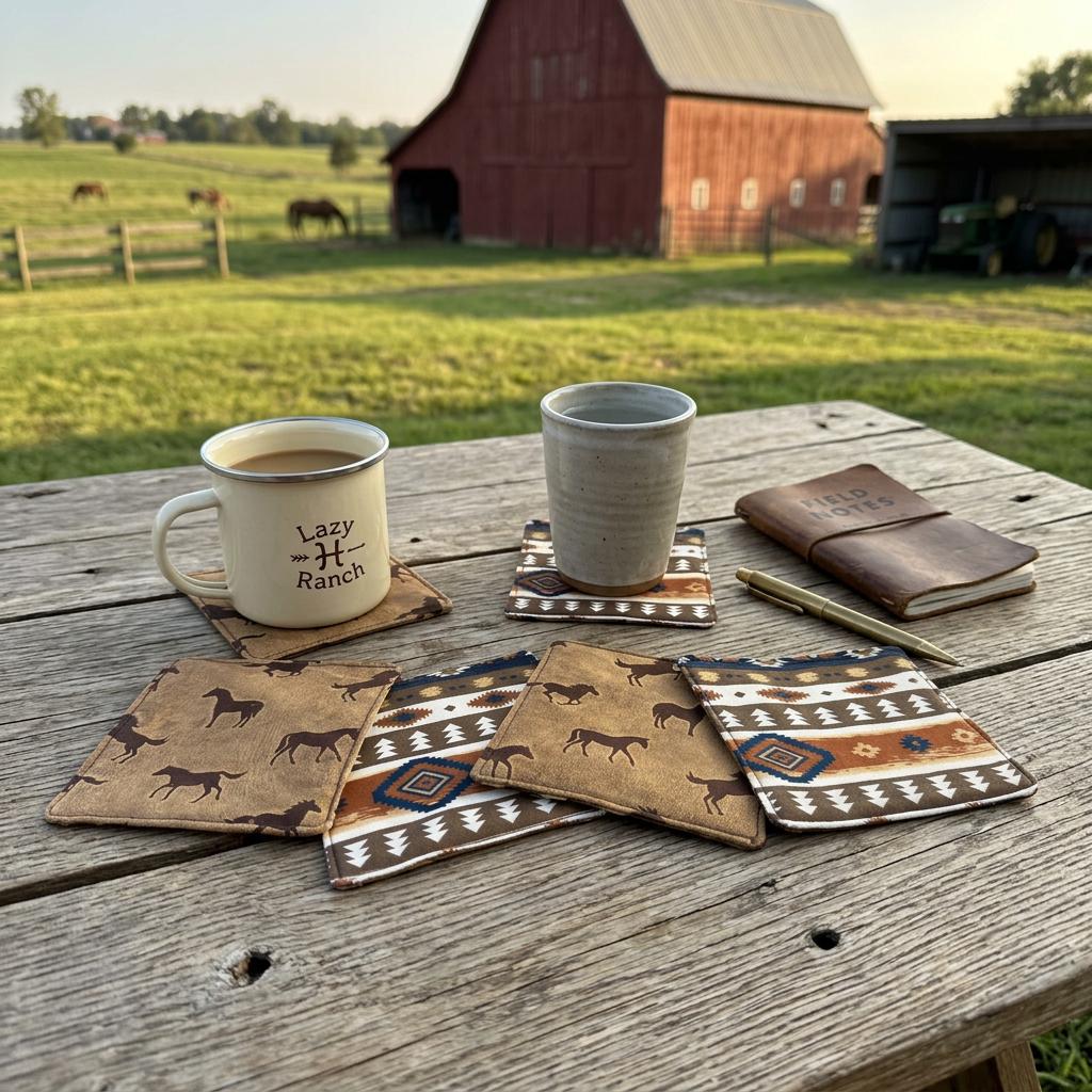 Why Handmade Fabric & Yarn Coasters Are the Perfect Blend of Beauty and Function