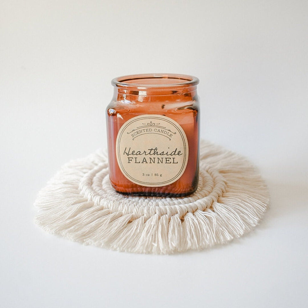 Handmade Coasters: Natural Fiber Coasters