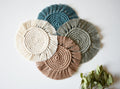 Handmade Macrame Coasters: Boho Natural Fiber Coasters