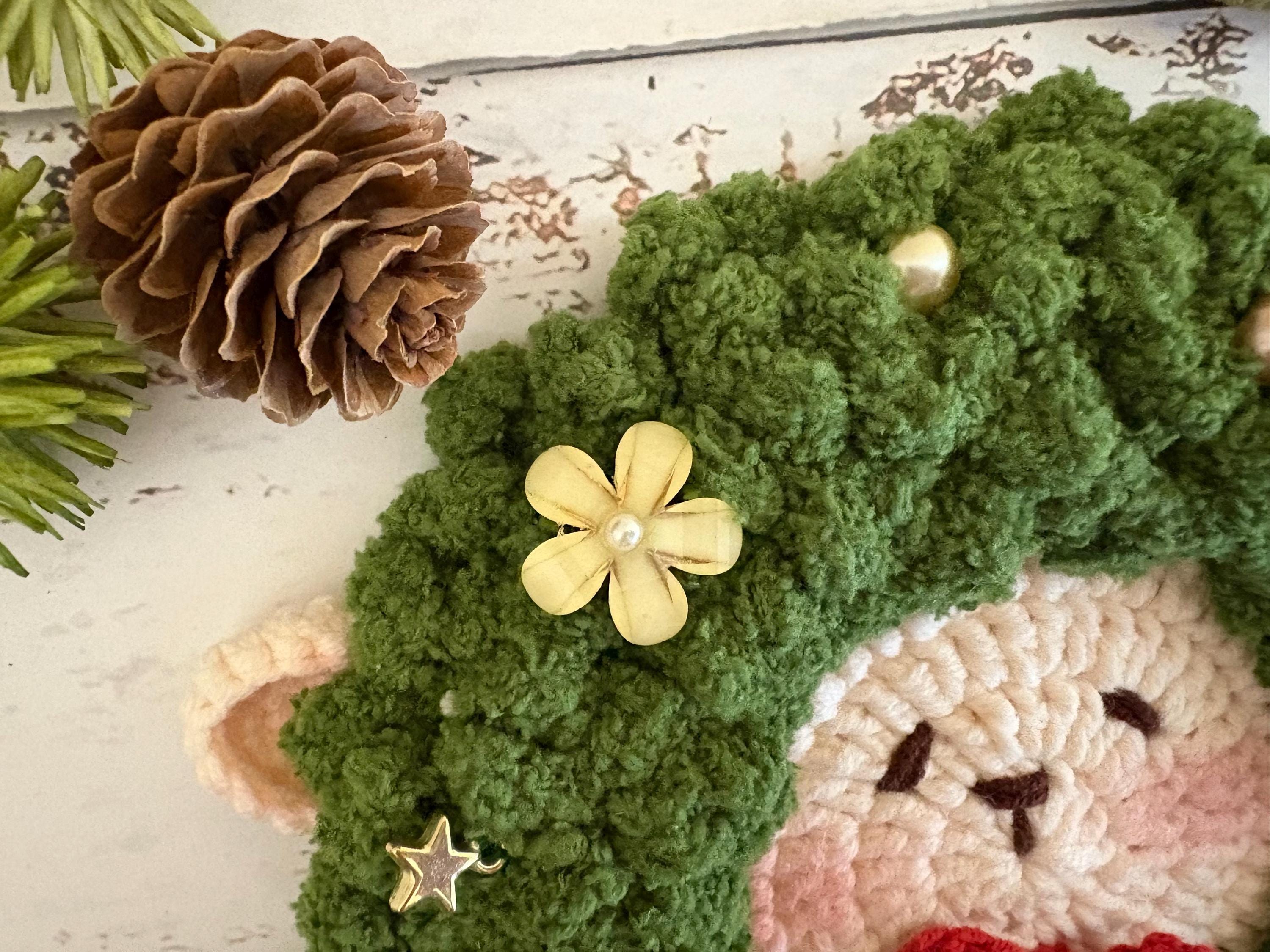 Crochet Fluffy Sheep Coaster, Farmhouse Mug Rug For Coffee Lover