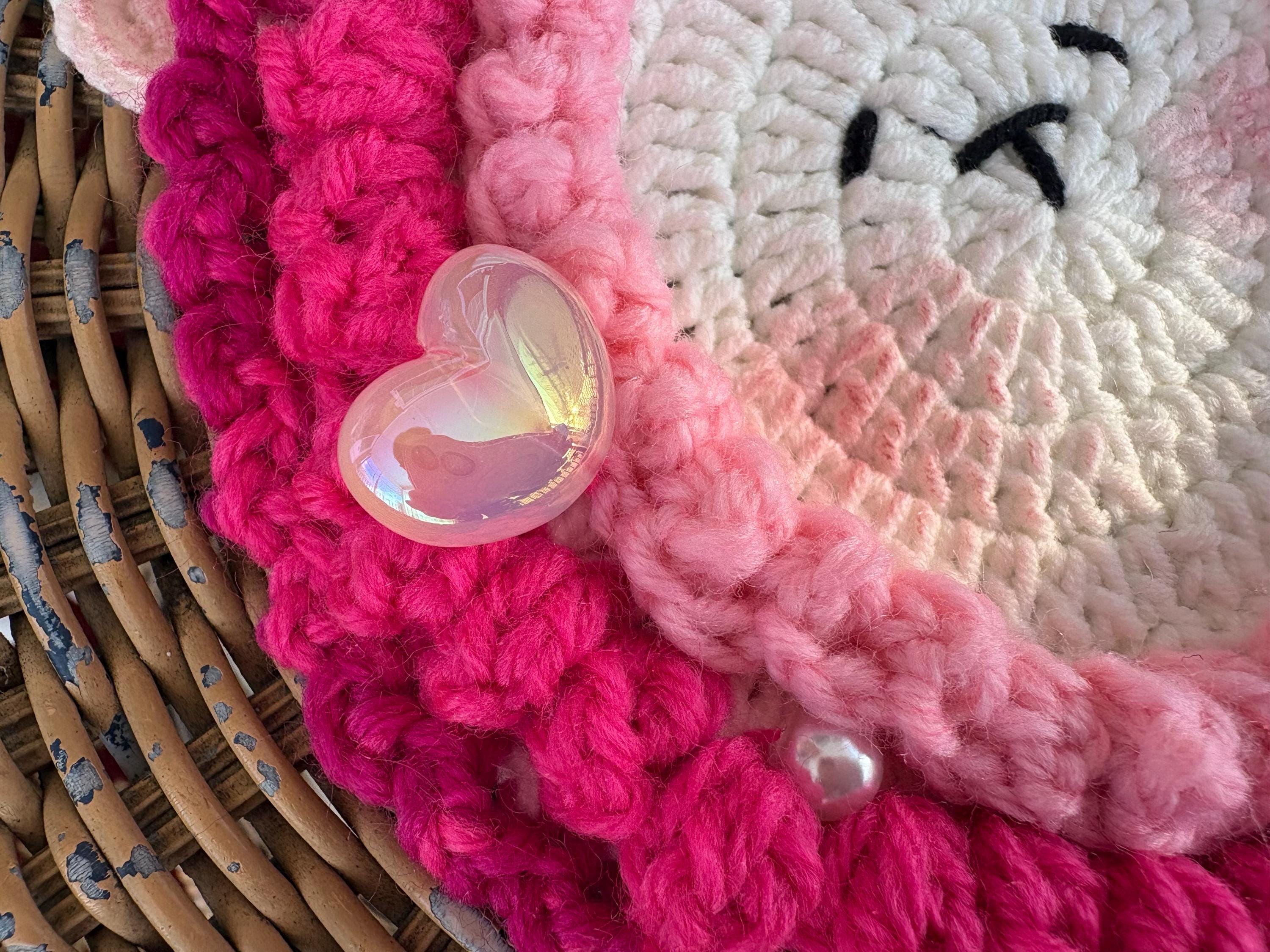 Crochet Fluffy Sheep Coaster, Farmhouse Mug Rug For Coffee Lover