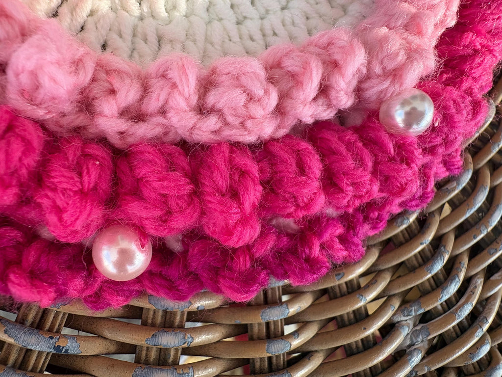 Crochet Fluffy Sheep Coaster, Farmhouse Mug Rug For Coffee Lover