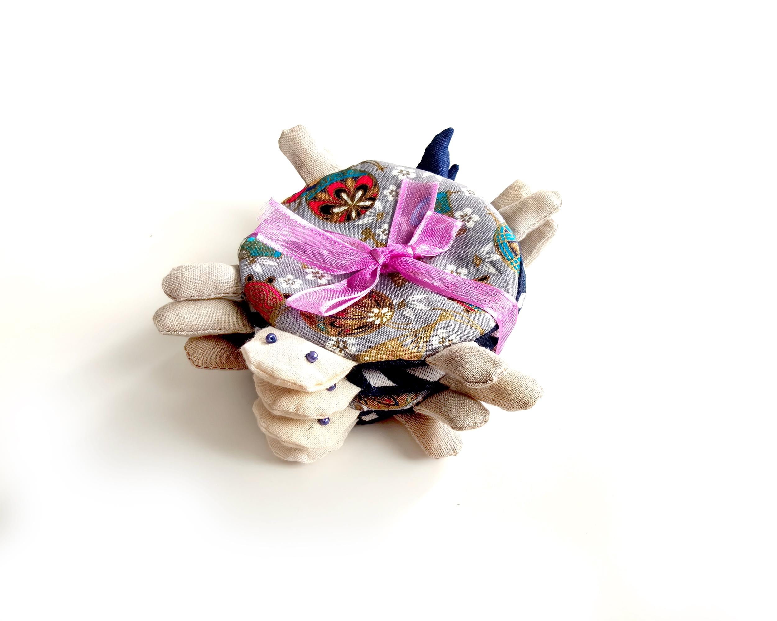 Handmade Turtle Coaster Set, Cotton Linen Fabric Coasters, Cute Turtle Coasters, Housewarming Gift, Eco Friendly Table Decor, Set Of 4